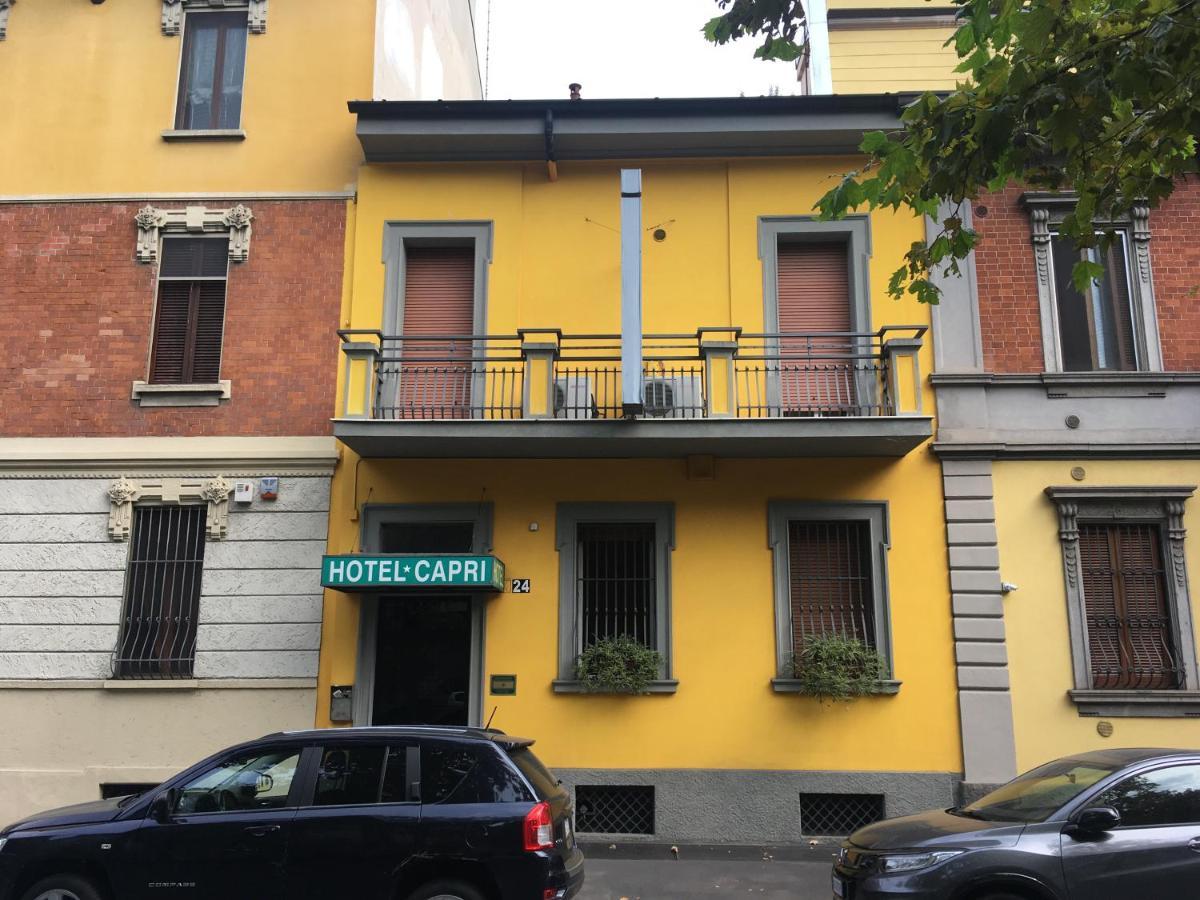 Hotel Capri Milánó Kültér fotó